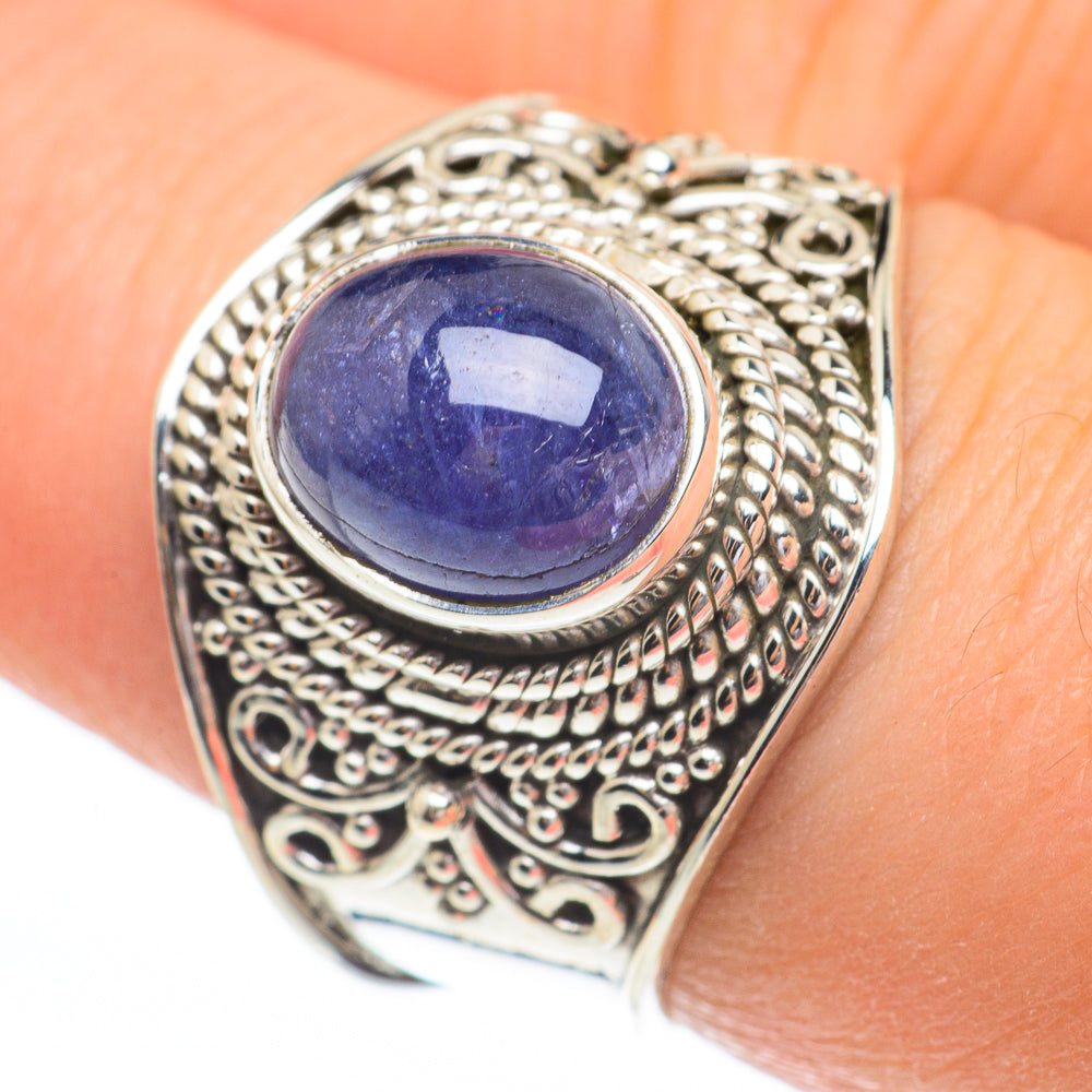 Tanzanite Rings handcrafted by Anasilvercos - RING61341
