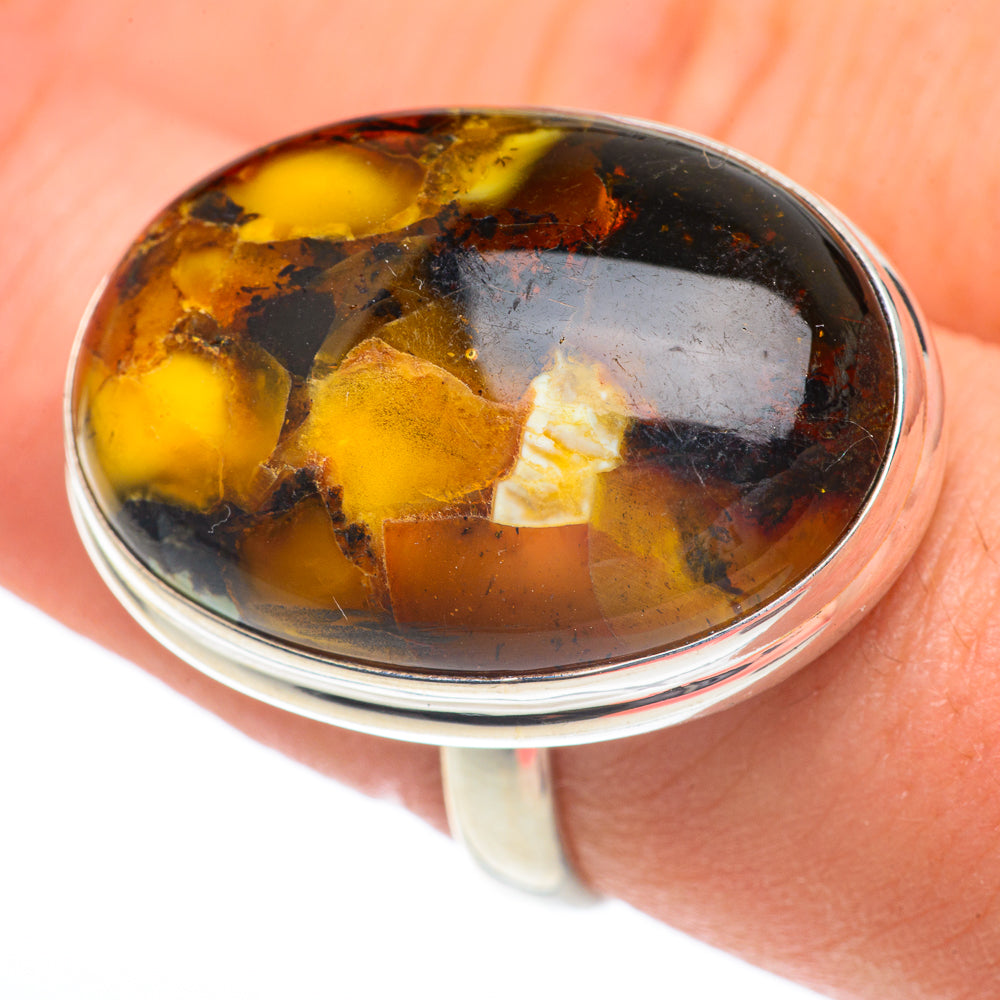 Amber Rings handcrafted by Anasilvercos - RING61455