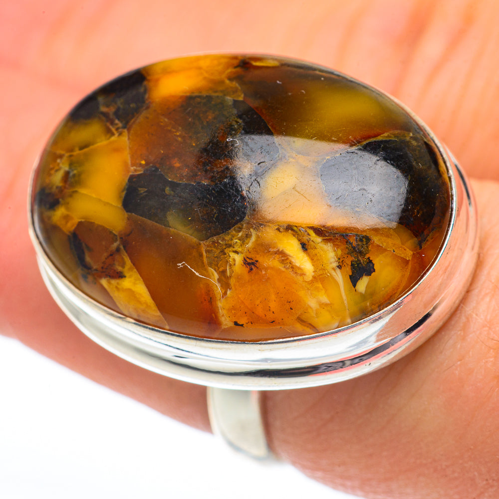 Amber Rings handcrafted by Anasilvercos - RING61482