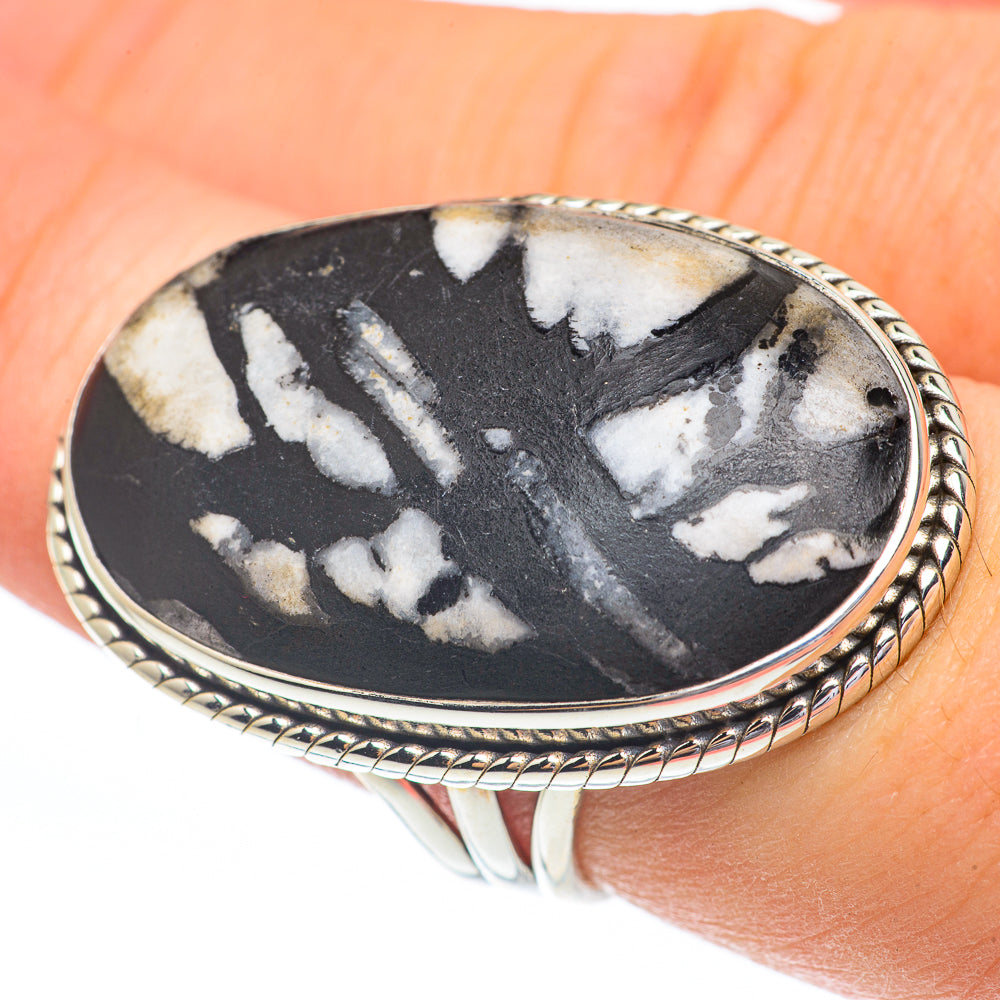 Chrysanthemum Stone Rings handcrafted by Anasilvercos - RING61533