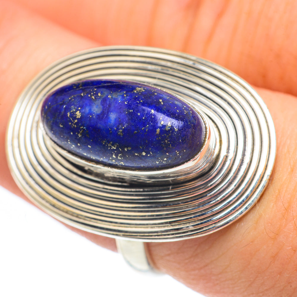 Lapis Lazuli Rings handcrafted by Anasilvercos - RING61543