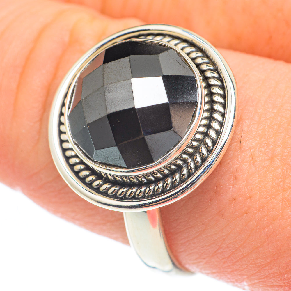Hematite Rings handcrafted by Anasilvercos - RING61577