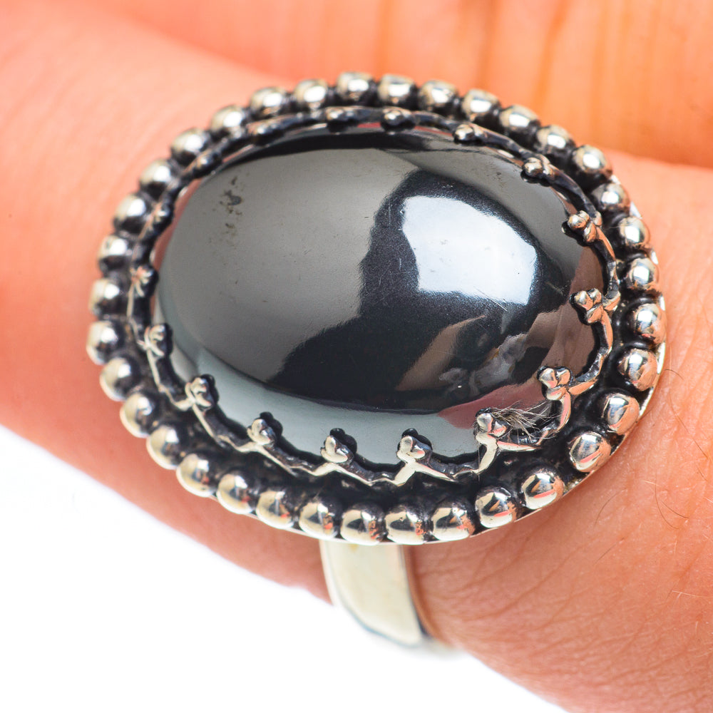 Hematite Rings handcrafted by Anasilvercos - RING61604