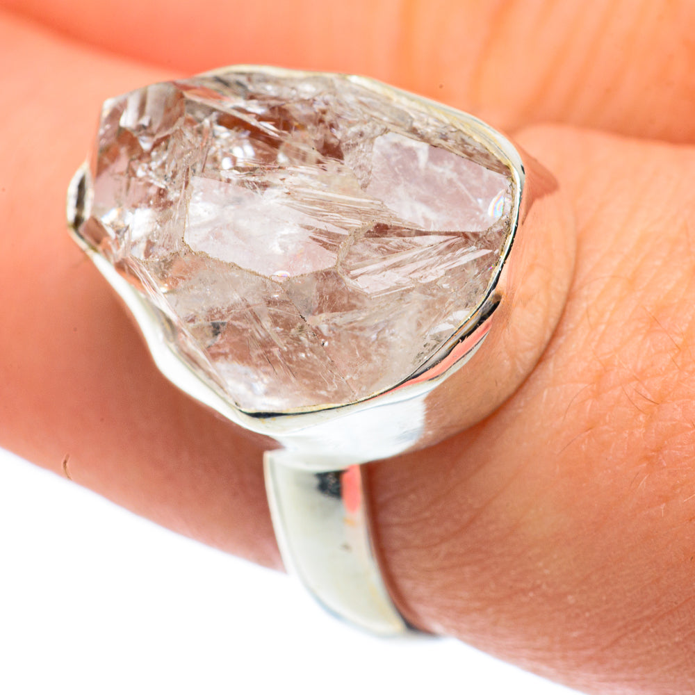 Herkimer Diamond Rings handcrafted by Anasilvercos - RING61650