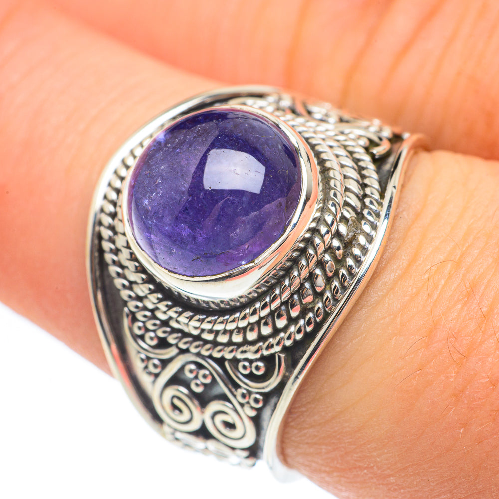 Tanzanite Rings handcrafted by Anasilvercos - RING61695