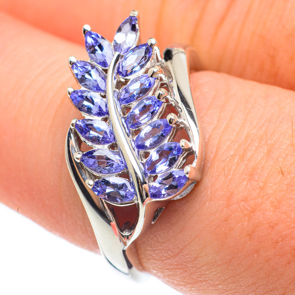Tanzanite Rings handcrafted by Anasilvercos - RING61696