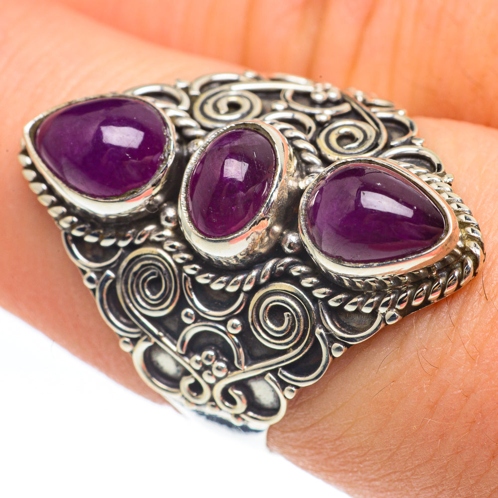 Ruby Rings handcrafted by Anasilvercos - RING61717