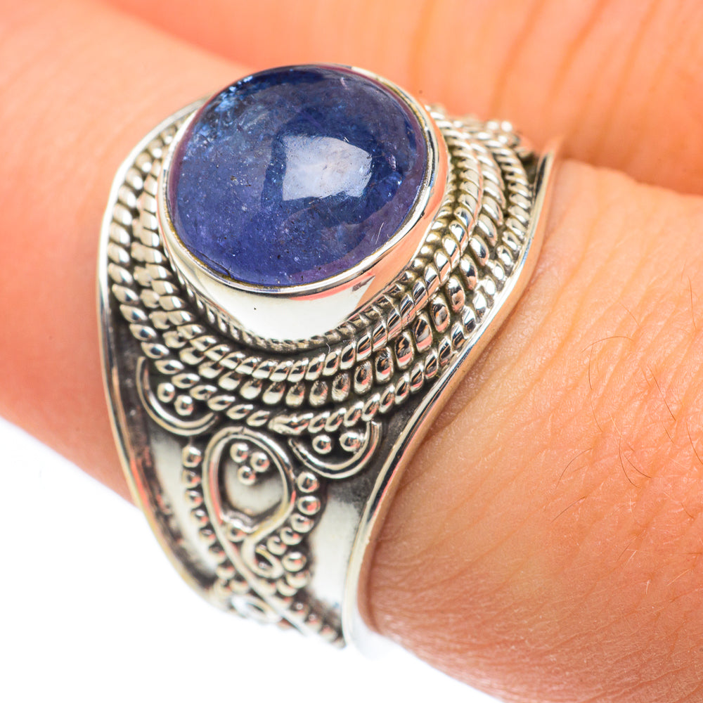 Tanzanite Rings handcrafted by Anasilvercos - RING61740