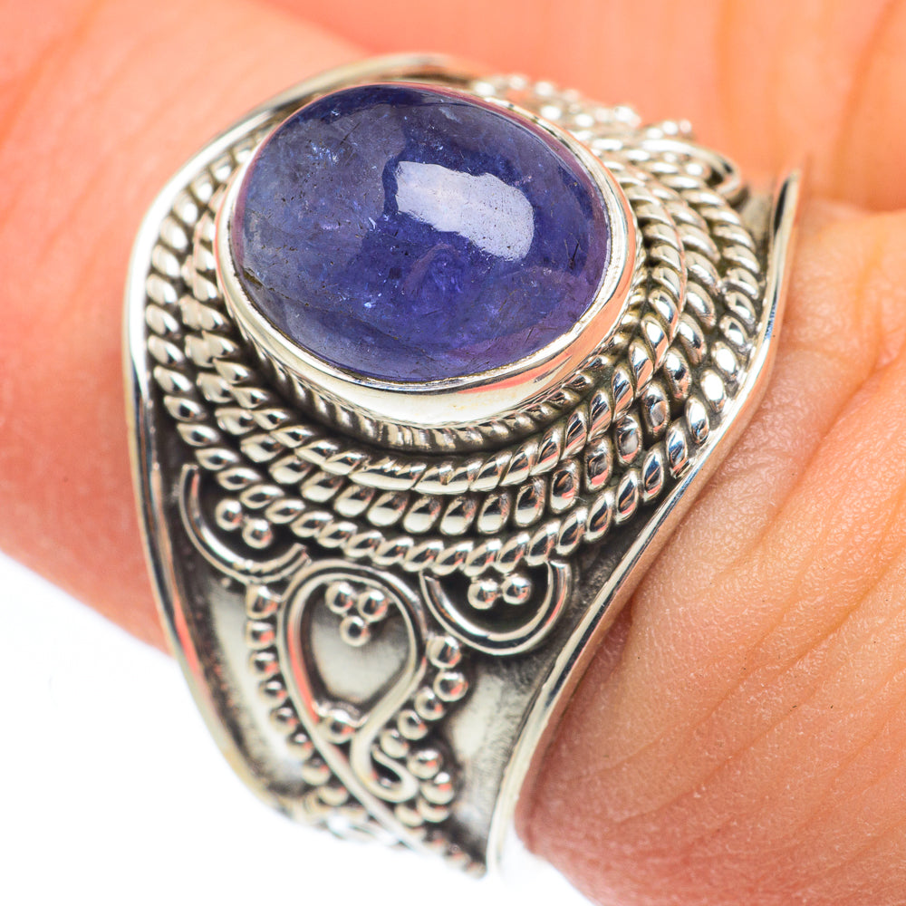 Tanzanite Rings handcrafted by Anasilvercos - RING61823