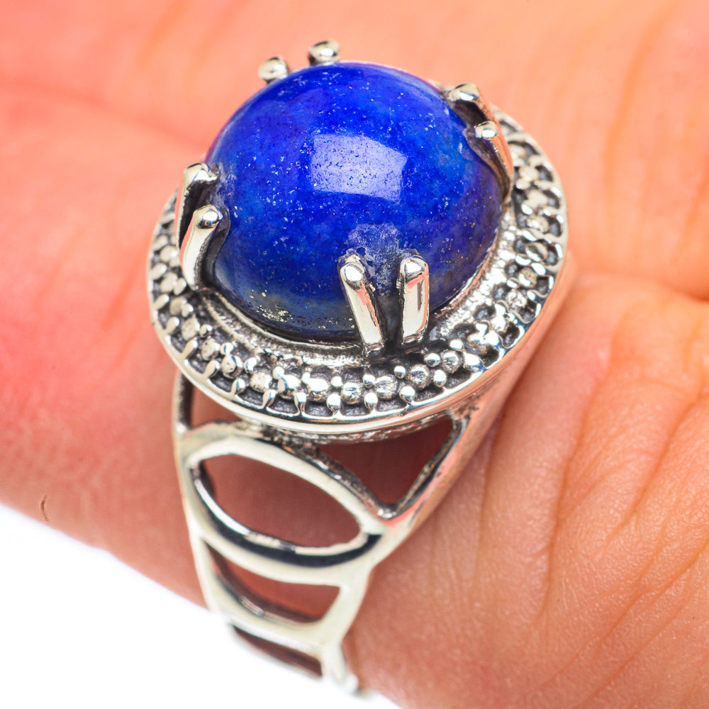 Lapis Lazuli Rings handcrafted by Anasilvercos - RING61843