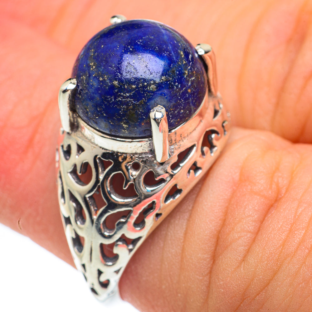Lapis Lazuli Rings handcrafted by Anasilvercos - RING61845