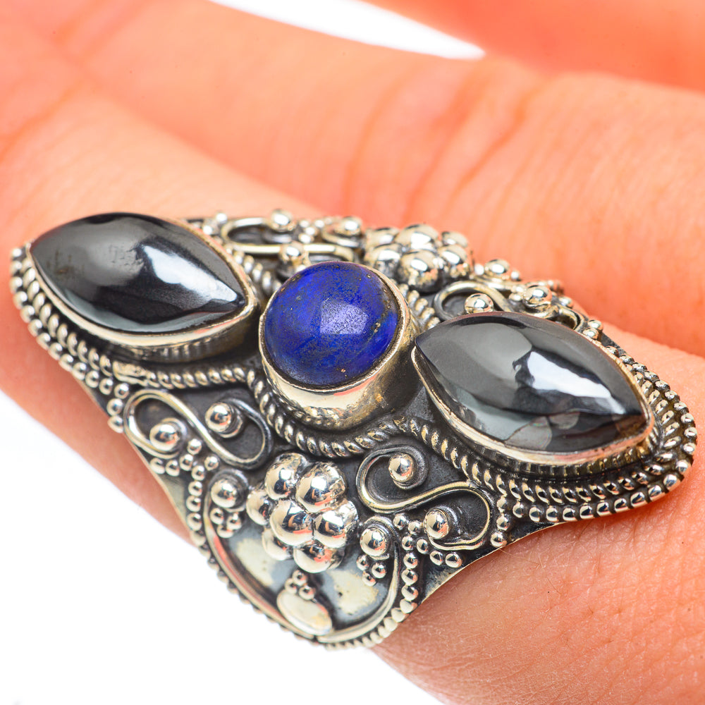 Hematite Rings handcrafted by Anasilvercos - RING61872