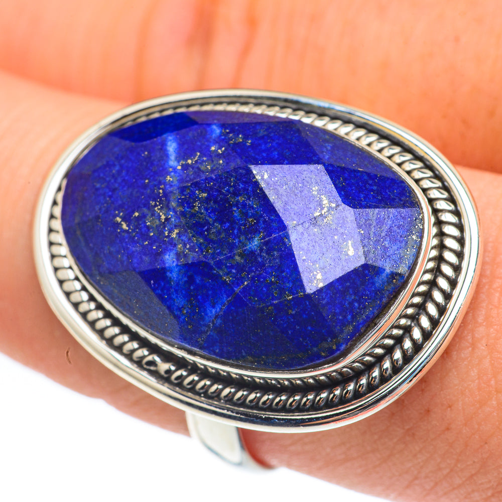 Lapis Lazuli Rings handcrafted by Anasilvercos - RING61877