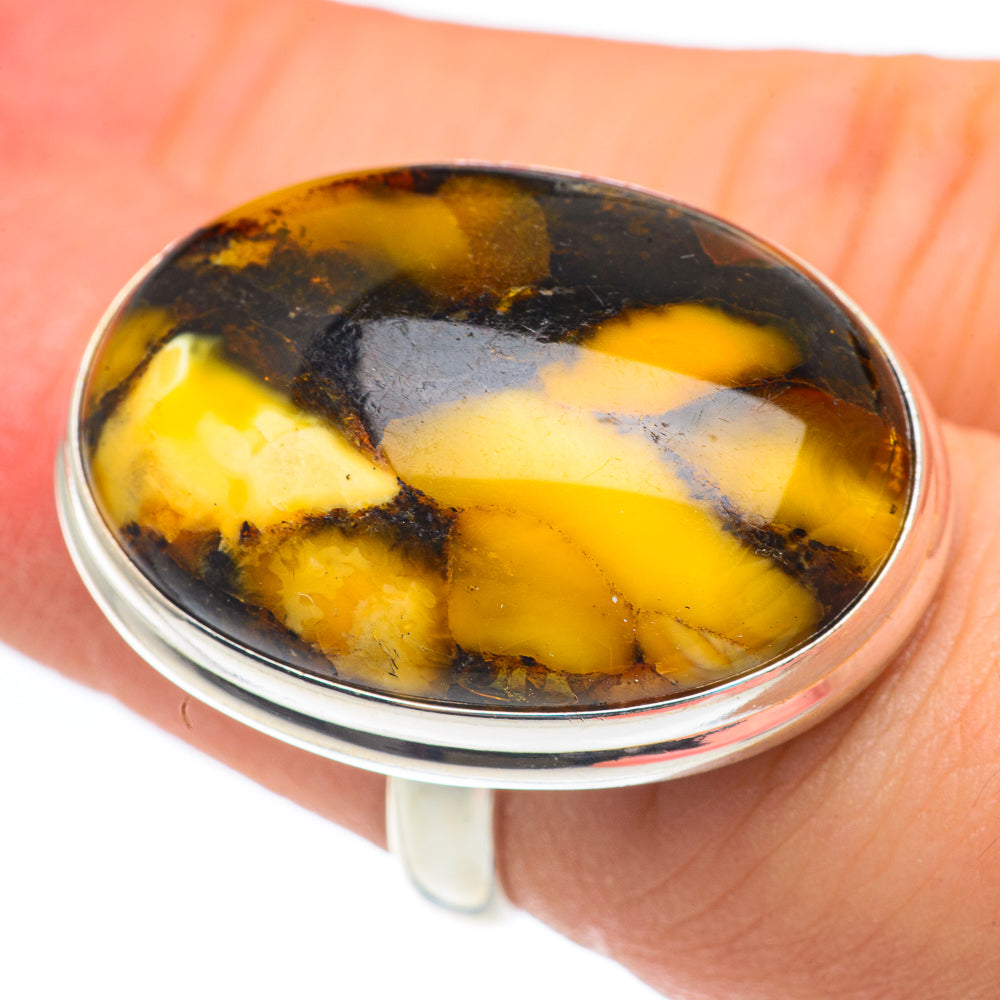 Amber Rings handcrafted by Anasilvercos - RING61882