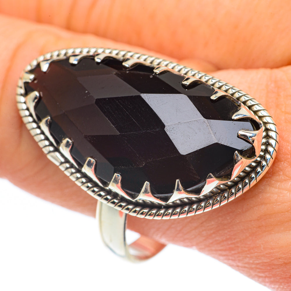 Smoky Quartz Rings handcrafted by Anasilvercos - RING61883