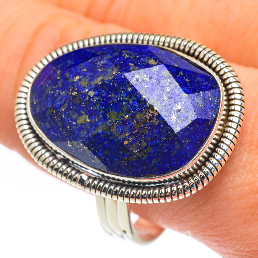 Lapis Lazuli Rings handcrafted by Anasilvercos - RING61925