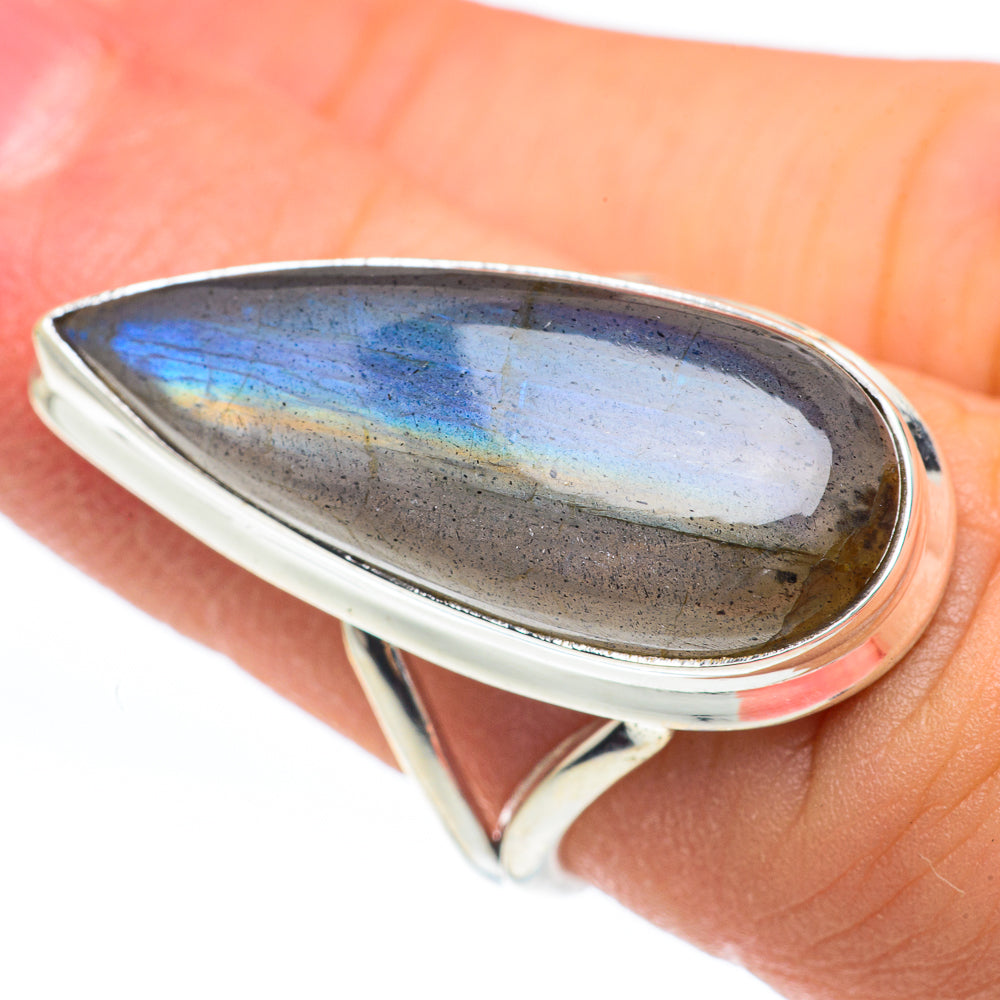Labradorite Rings handcrafted by Anasilvercos - RING61927