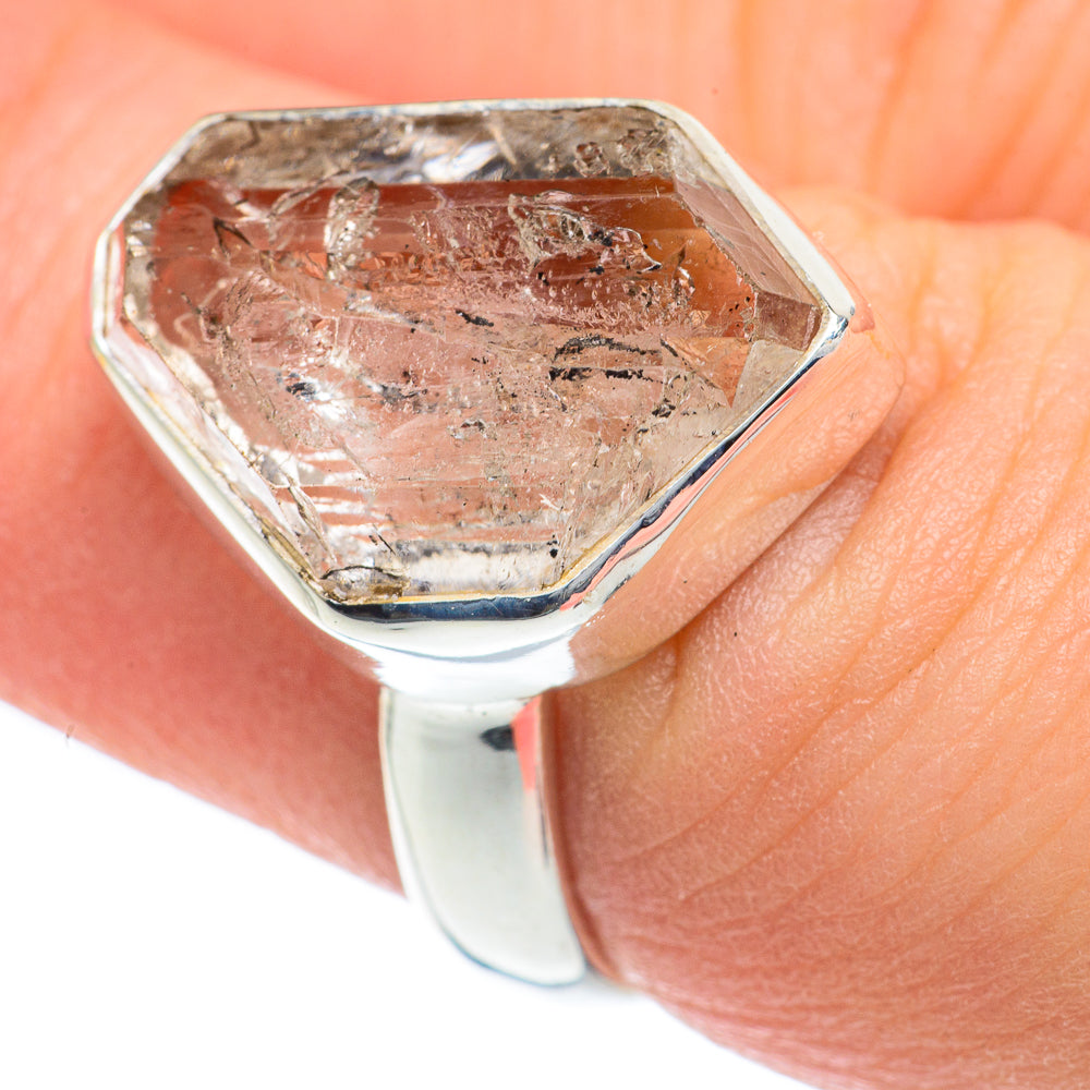 Herkimer Diamond Rings handcrafted by Anasilvercos - RING61979