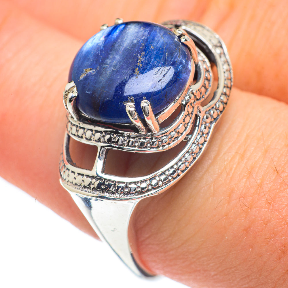 Kyanite Rings handcrafted by Anasilvercos - RING61986