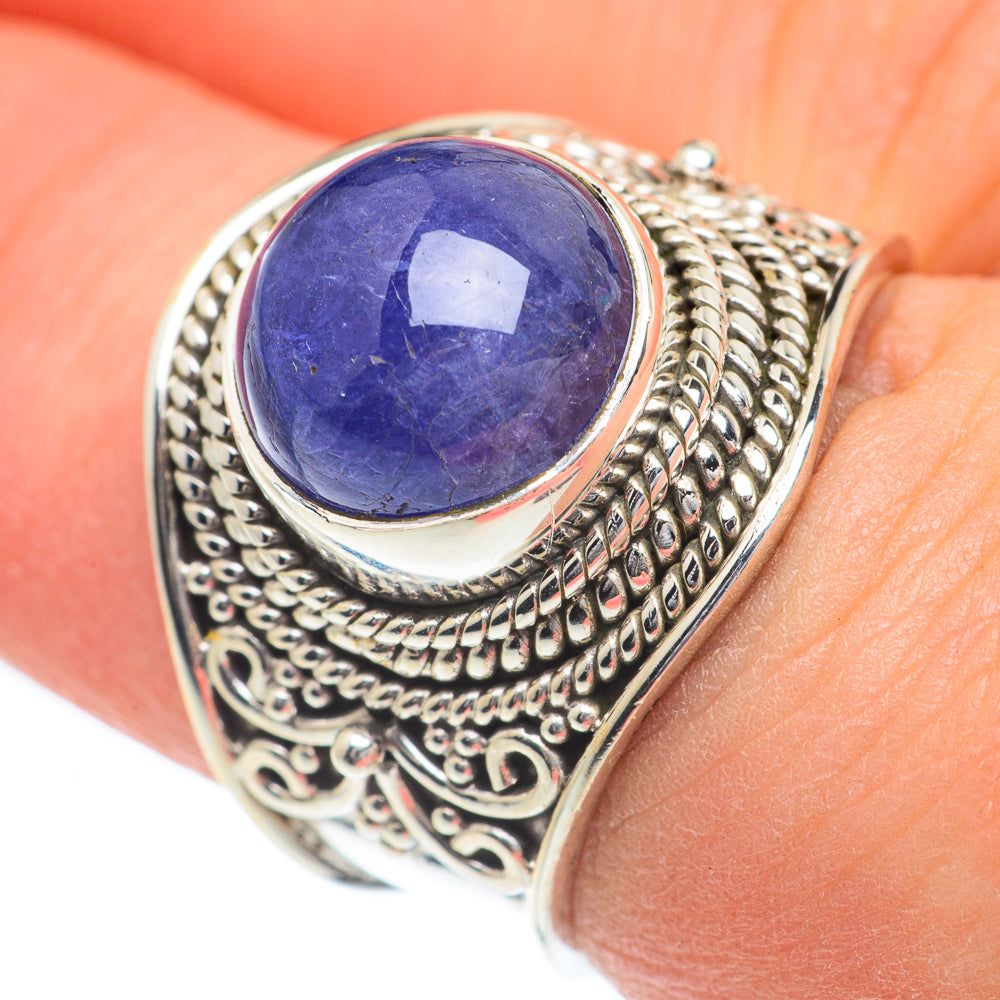 Tanzanite Rings handcrafted by Anasilvercos - RING62005