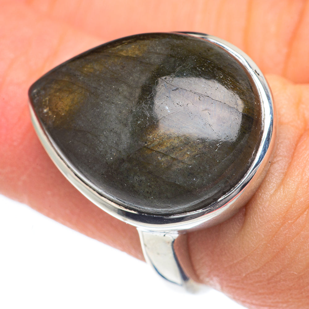 Labradorite Rings handcrafted by Anasilvercos - RING62029