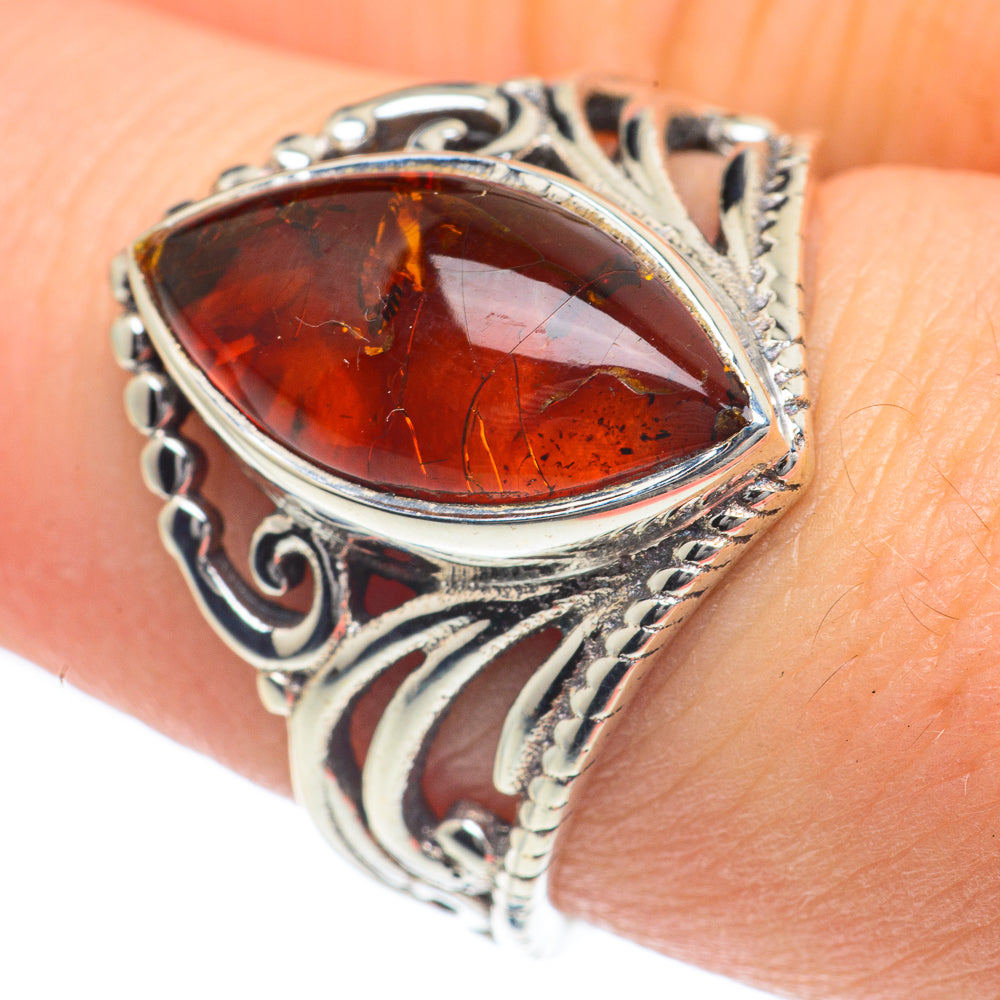 Baltic Amber Rings handcrafted by Anasilvercos - RING62033