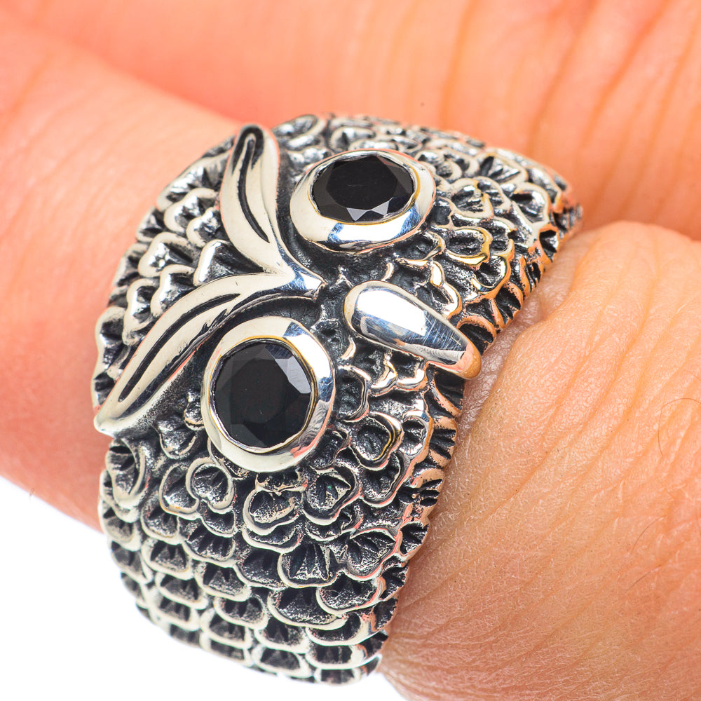 Black Onyx Rings handcrafted by Anasilvercos - RING62080