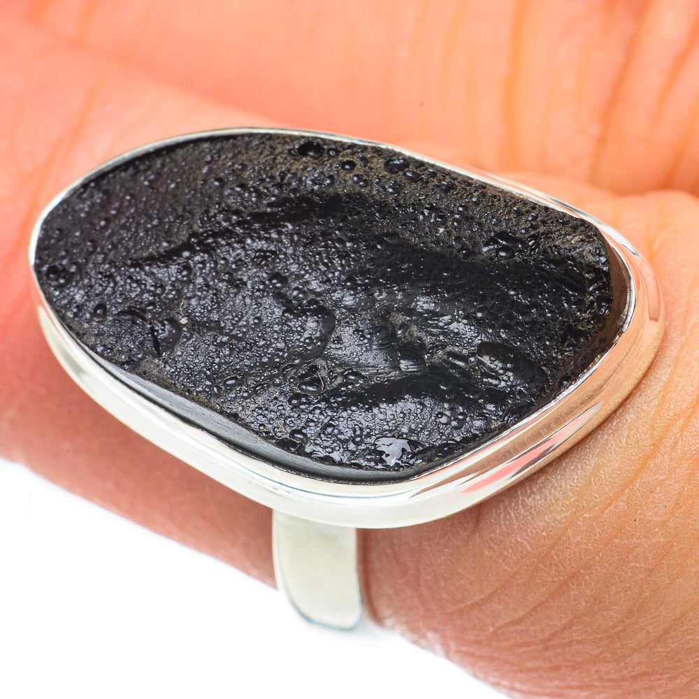 Tektite Rings handcrafted by Anasilvercos - RING62111