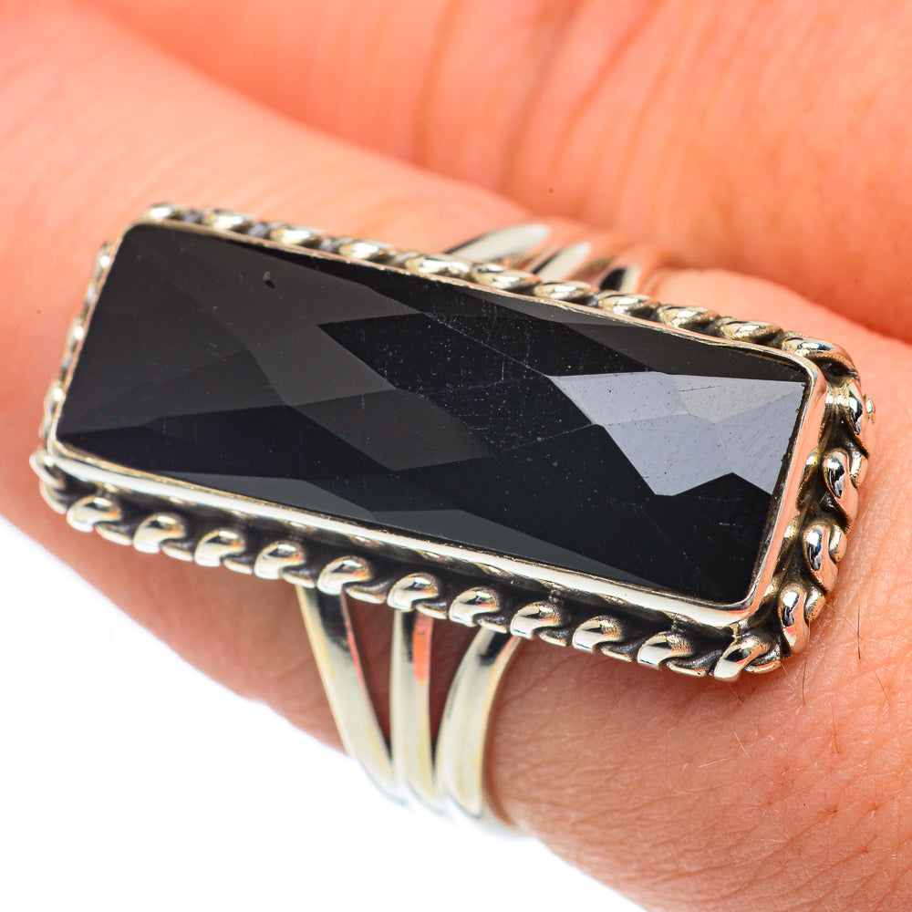Black Onyx Rings handcrafted by Anasilvercos - RING62252