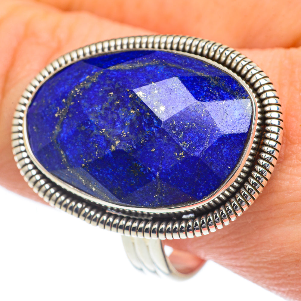Lapis Lazuli Rings handcrafted by Anasilvercos - RING62288