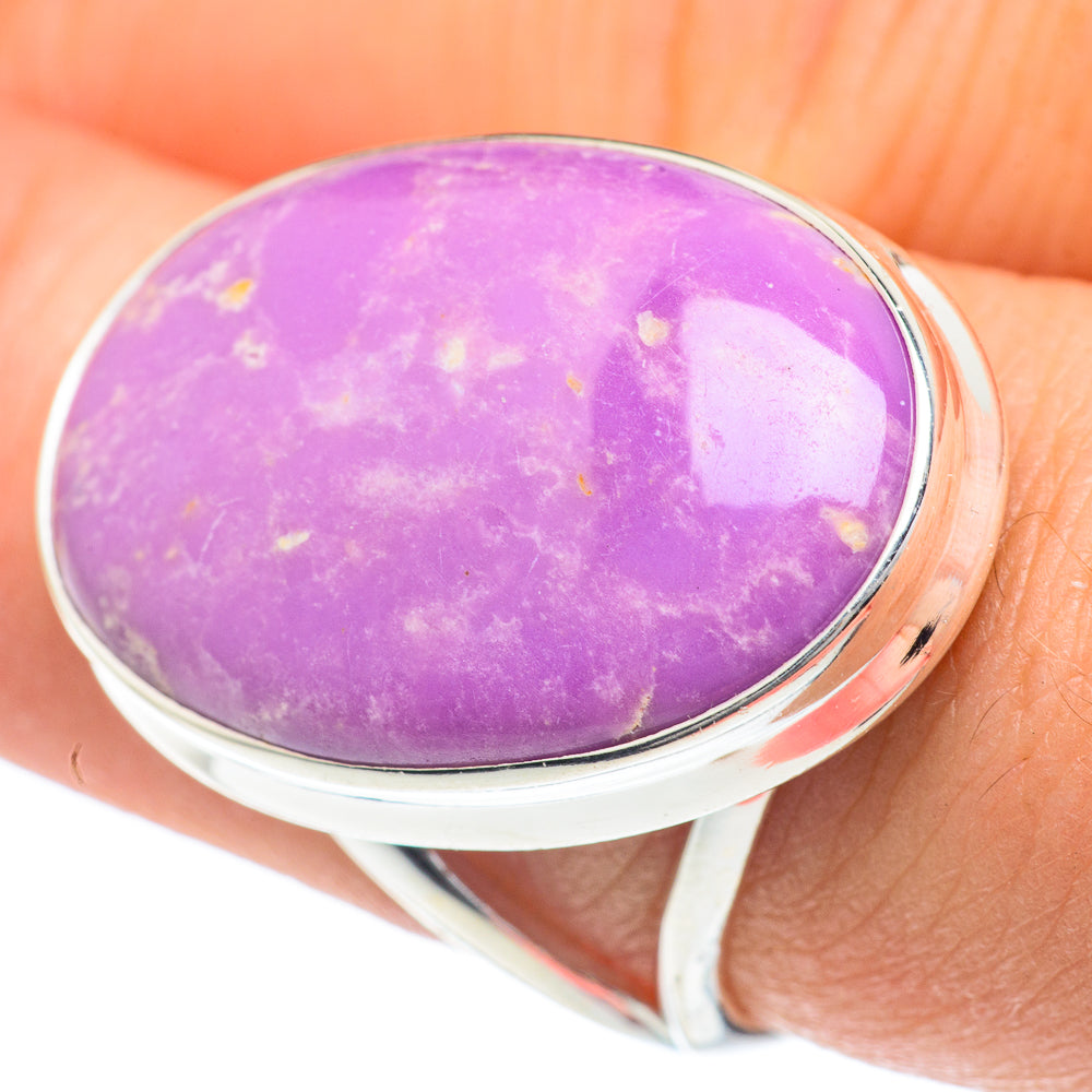 Phosphosiderite Rings handcrafted by Anasilvercos - RING62301