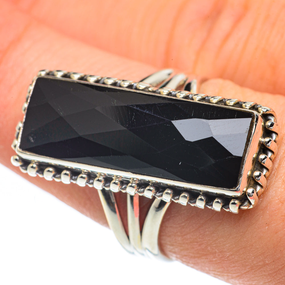 Black Onyx Rings handcrafted by Anasilvercos - RING62303