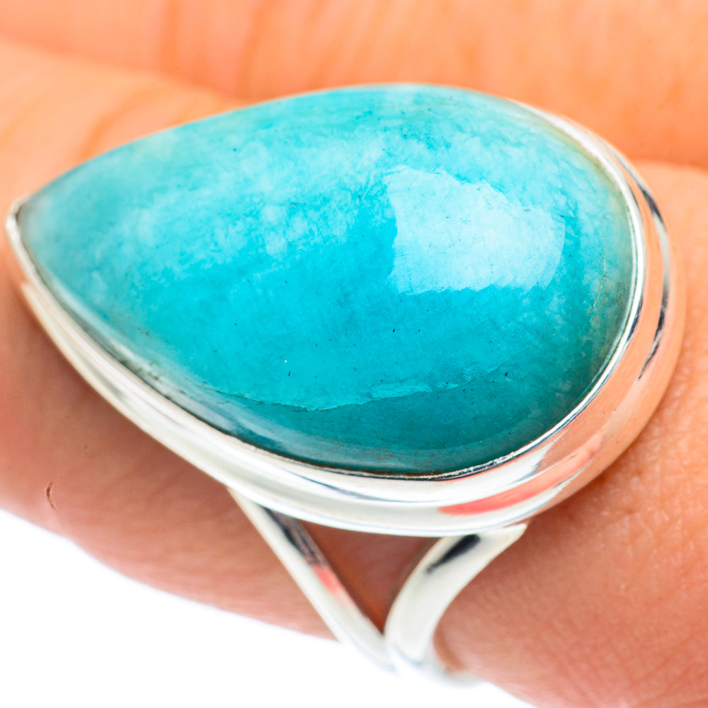 Larimar Rings handcrafted by Anasilvercos - RING62338