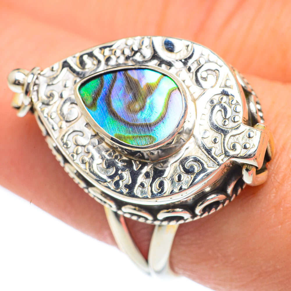 Abalone Shell Rings handcrafted by Anasilvercos - RING62348