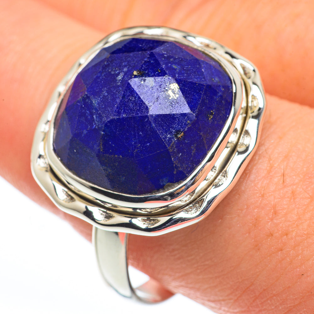 Lapis Lazuli Rings handcrafted by Anasilvercos - RING62353