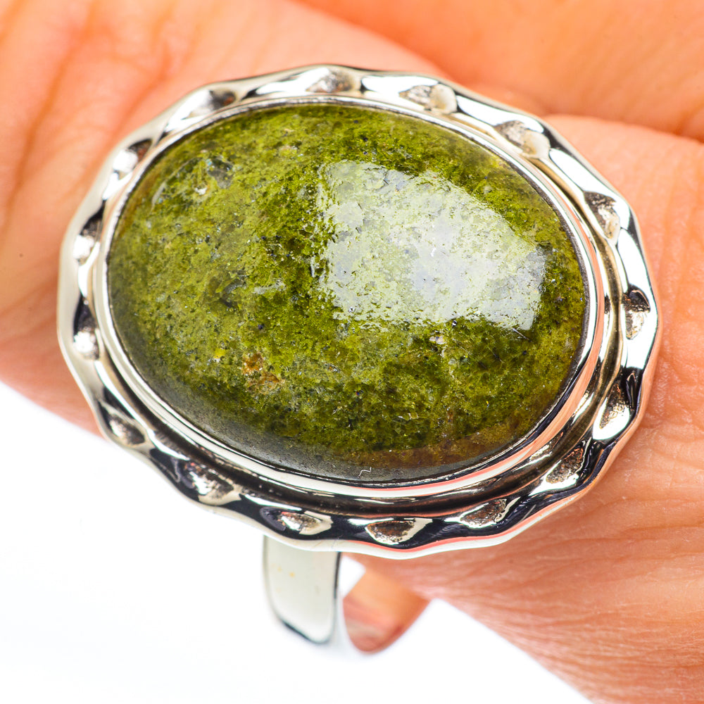 Rainforest Jasper Rings handcrafted by Anasilvercos - RING62354
