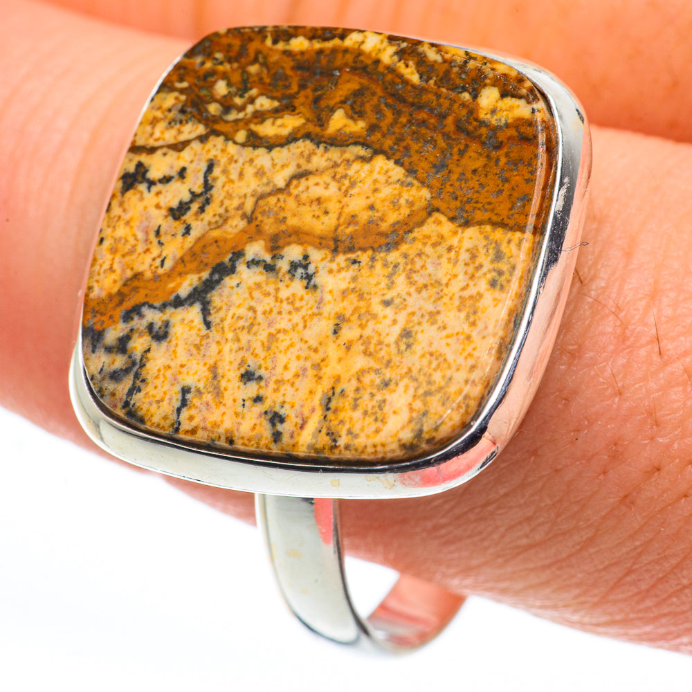 Picture Jasper Rings handcrafted by Anasilvercos - RING62358