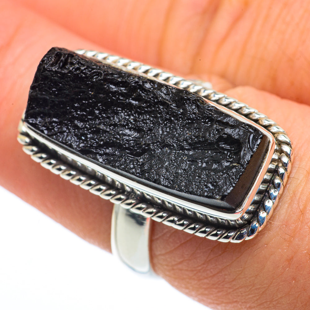 Tektite Rings handcrafted by Anasilvercos - RING62376