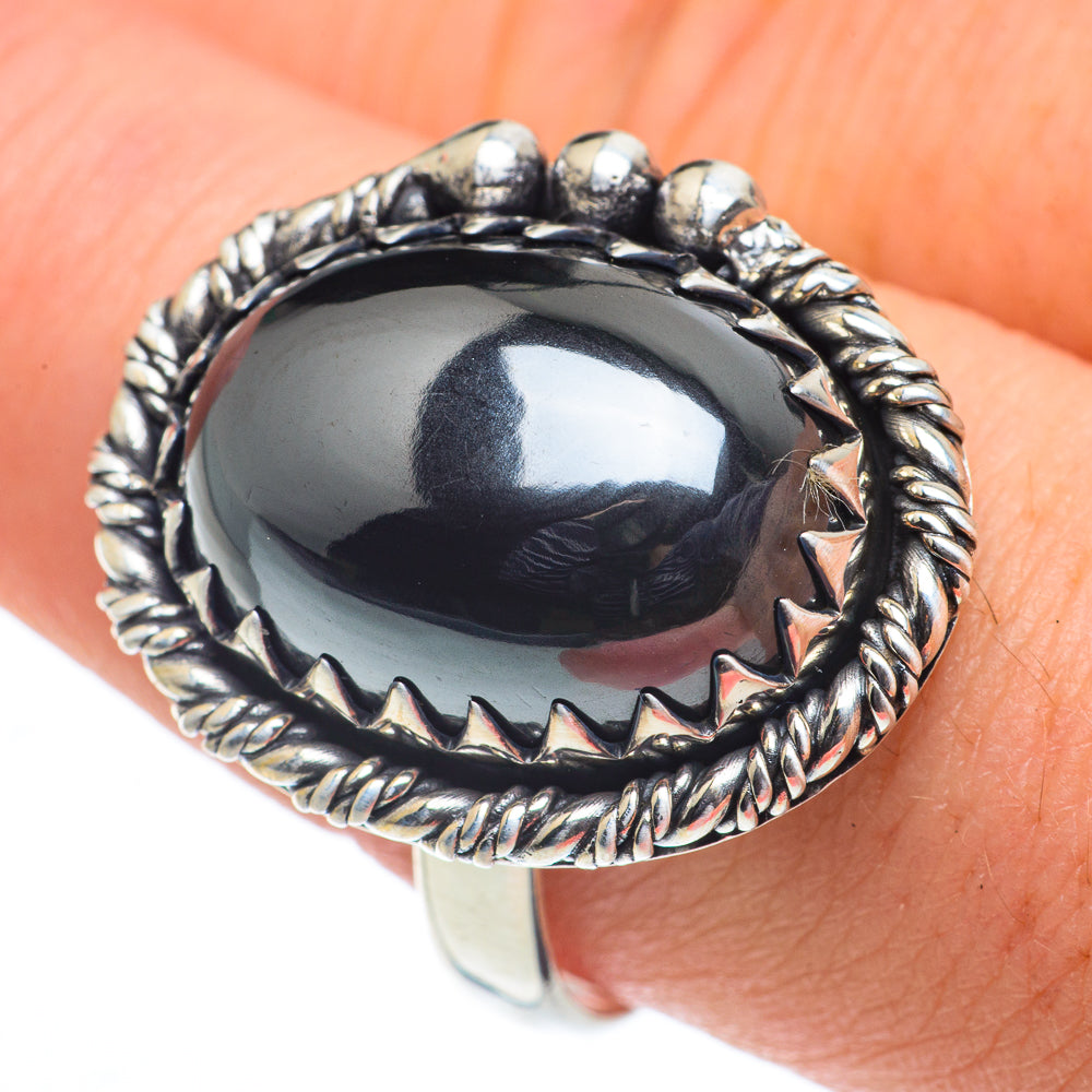 Hematite Rings handcrafted by Anasilvercos - RING62384