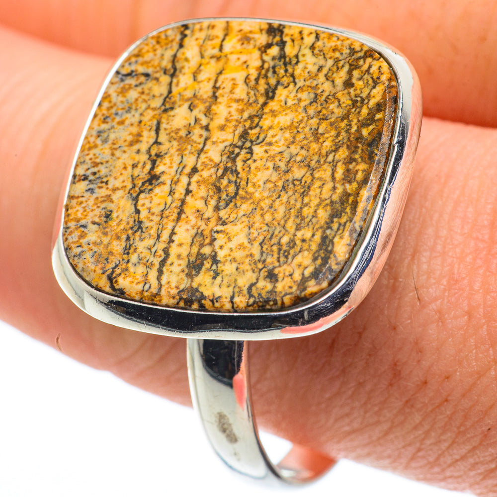 Picture Jasper Rings handcrafted by Anasilvercos - RING62395