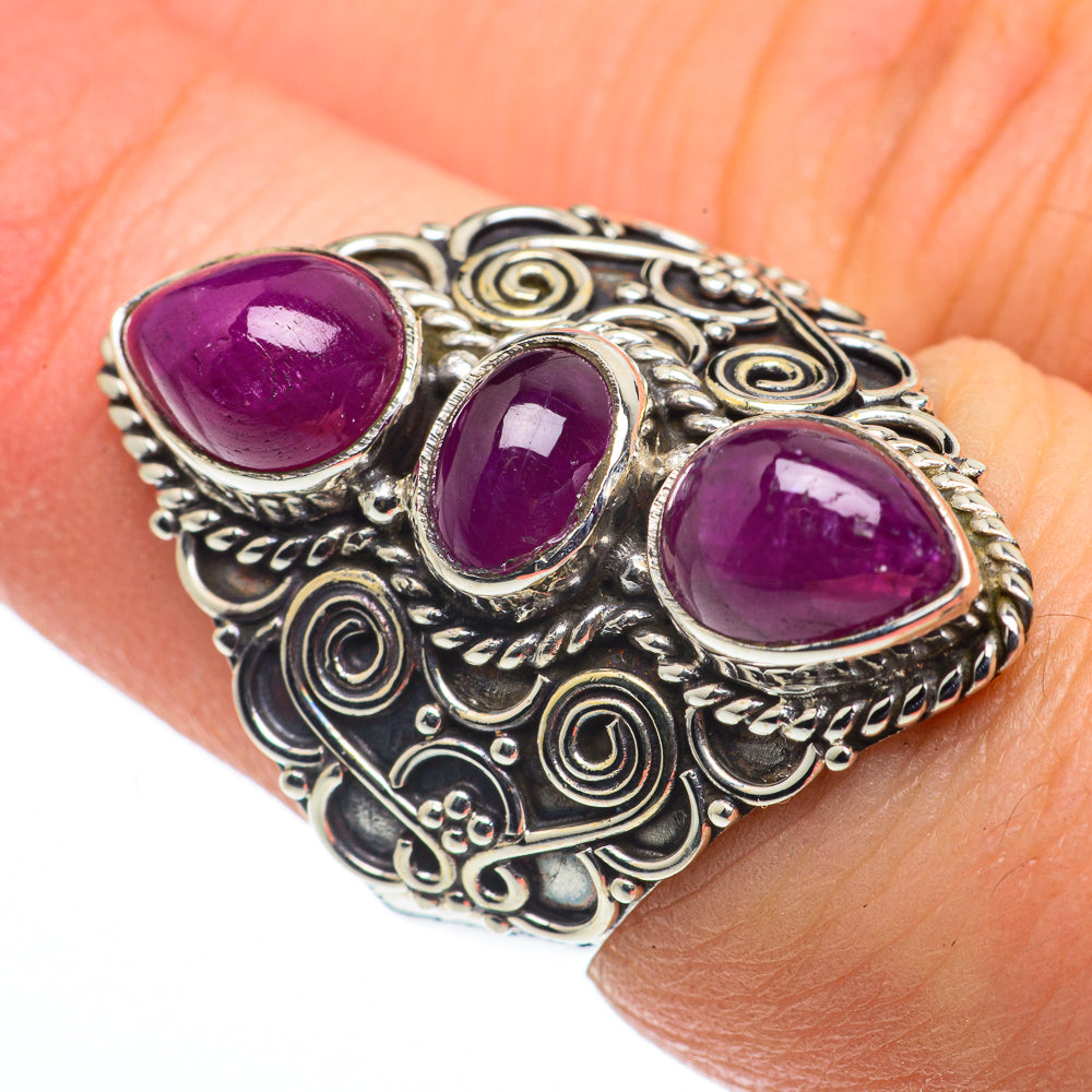 Ruby Rings handcrafted by Anasilvercos - RING62437