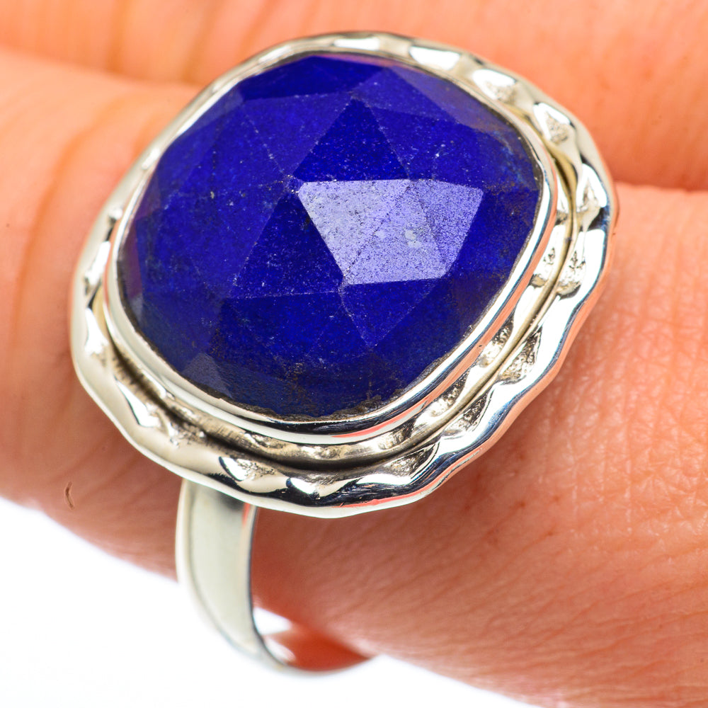 Lapis Lazuli Rings handcrafted by Anasilvercos - RING62537
