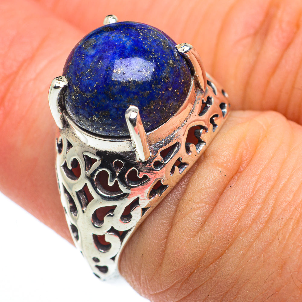 Lapis Lazuli Rings handcrafted by Anasilvercos - RING62538