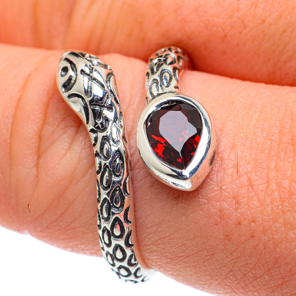Garnet Rings handcrafted by Anasilvercos - RING62554