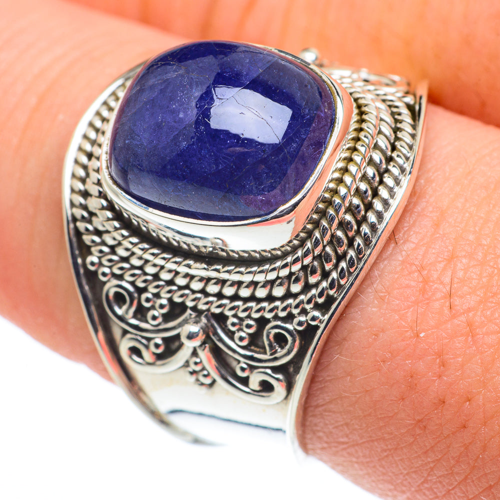 Tanzanite Rings handcrafted by Anasilvercos - RING62555