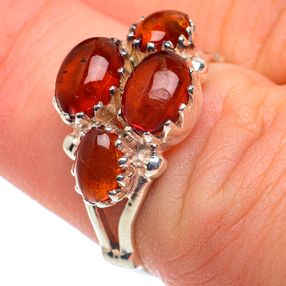 Baltic Amber Rings handcrafted by Anasilvercos - RING62603