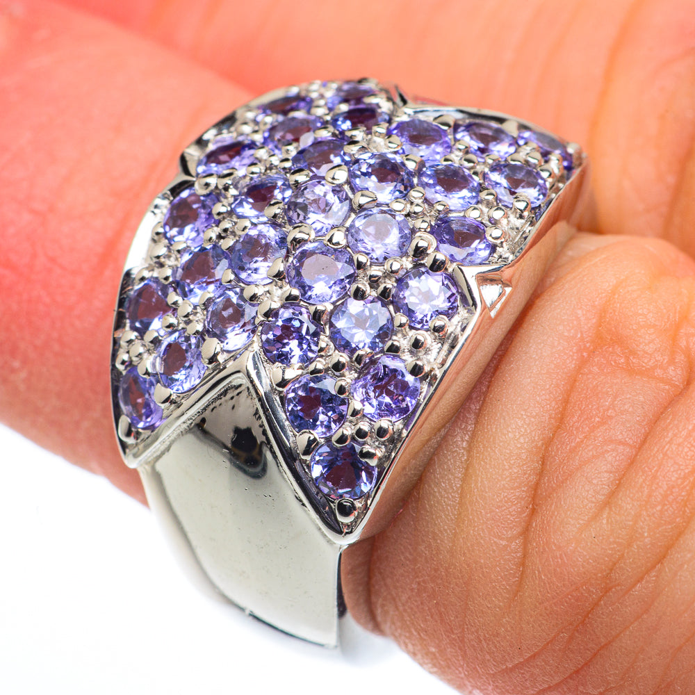 Tanzanite Rings handcrafted by Anasilvercos - RING62610