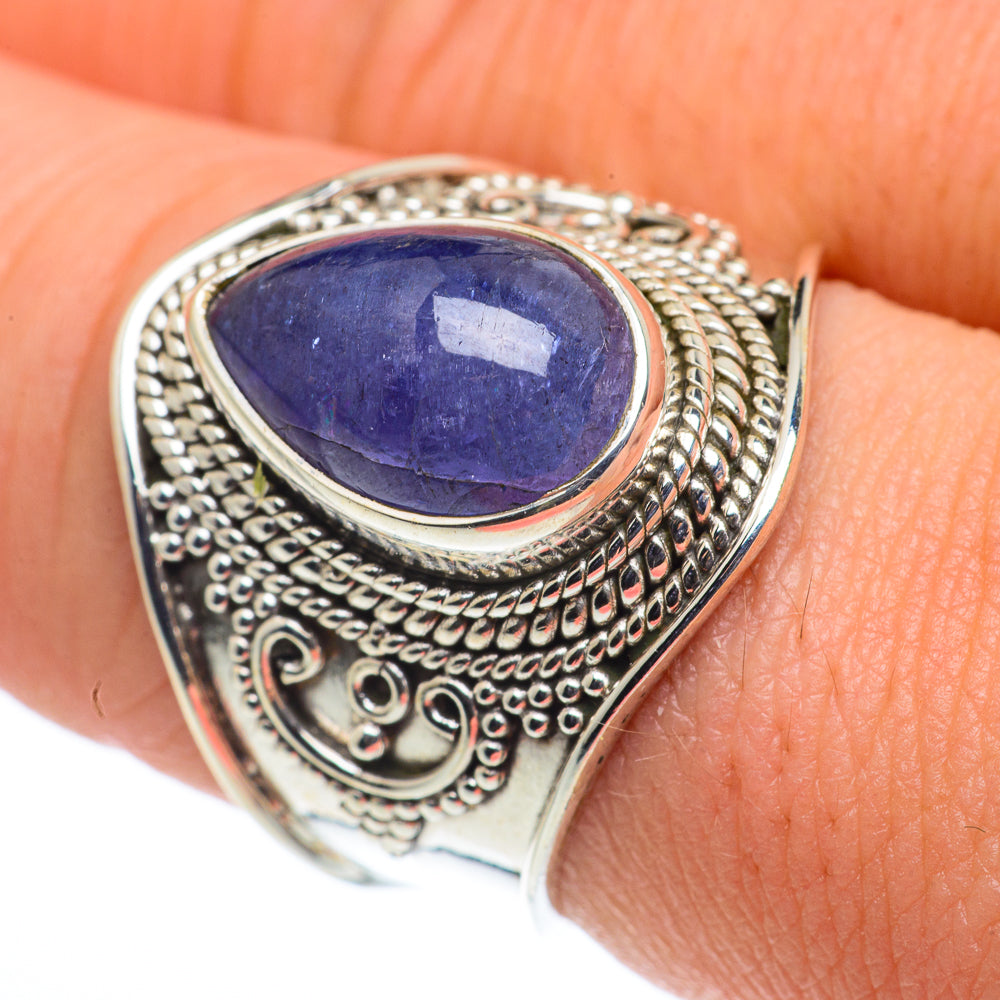 Tanzanite Rings handcrafted by Anasilvercos - RING62611
