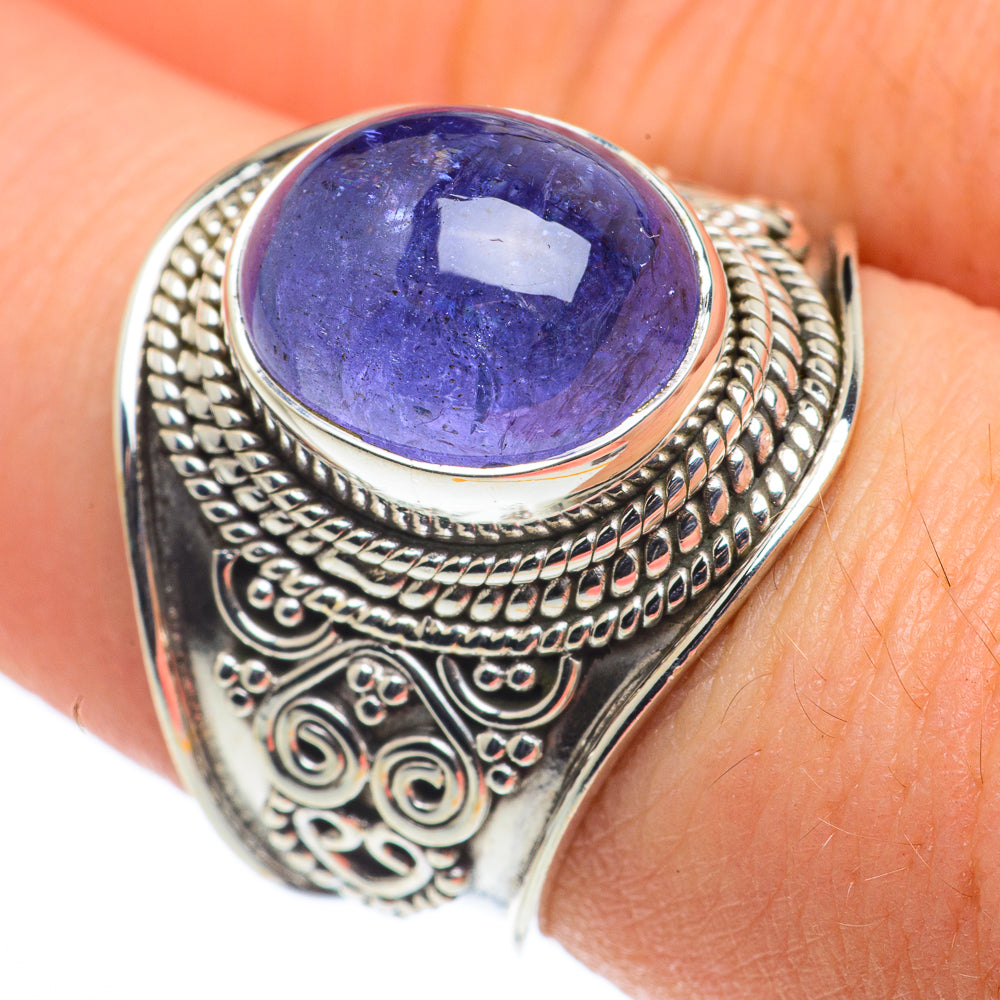 Tanzanite Rings handcrafted by Anasilvercos - RING62637