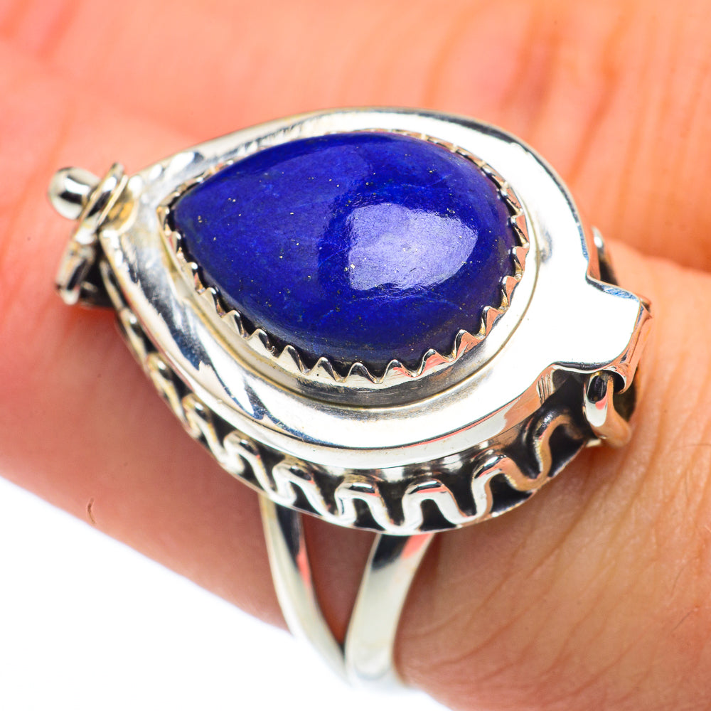 Lapis Lazuli Rings handcrafted by Anasilvercos - RING62654